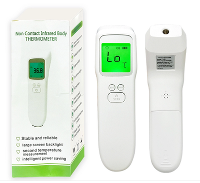 2020 Ready to ship led display infrared thermometer non-contact digital temperature gun CE Certifica