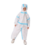waterproof non woven protective disposable isolation gown for kids